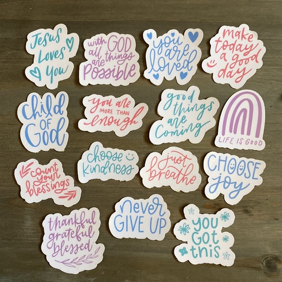 Handmade Faith Stickers - Picture 2 of 7